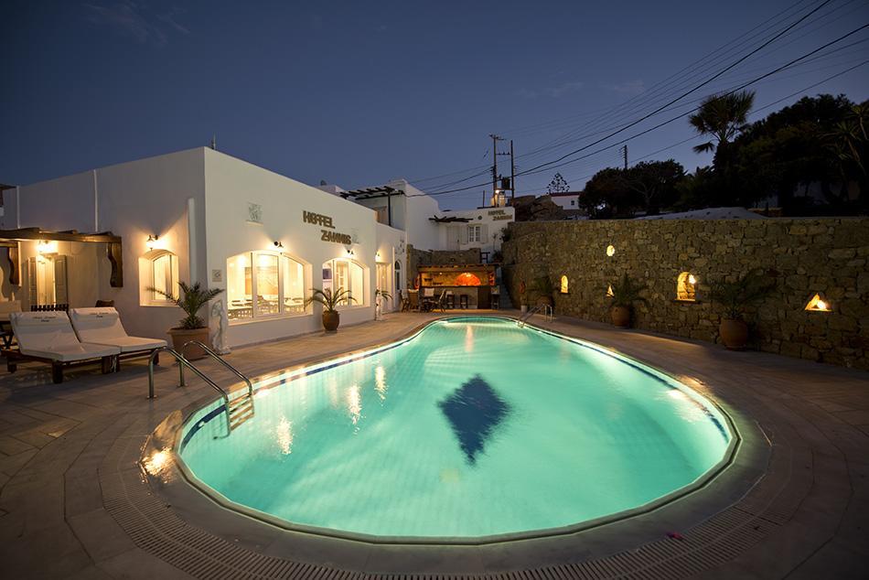 فندق زانيس Mykonos Town المظهر الخارجي الصورة